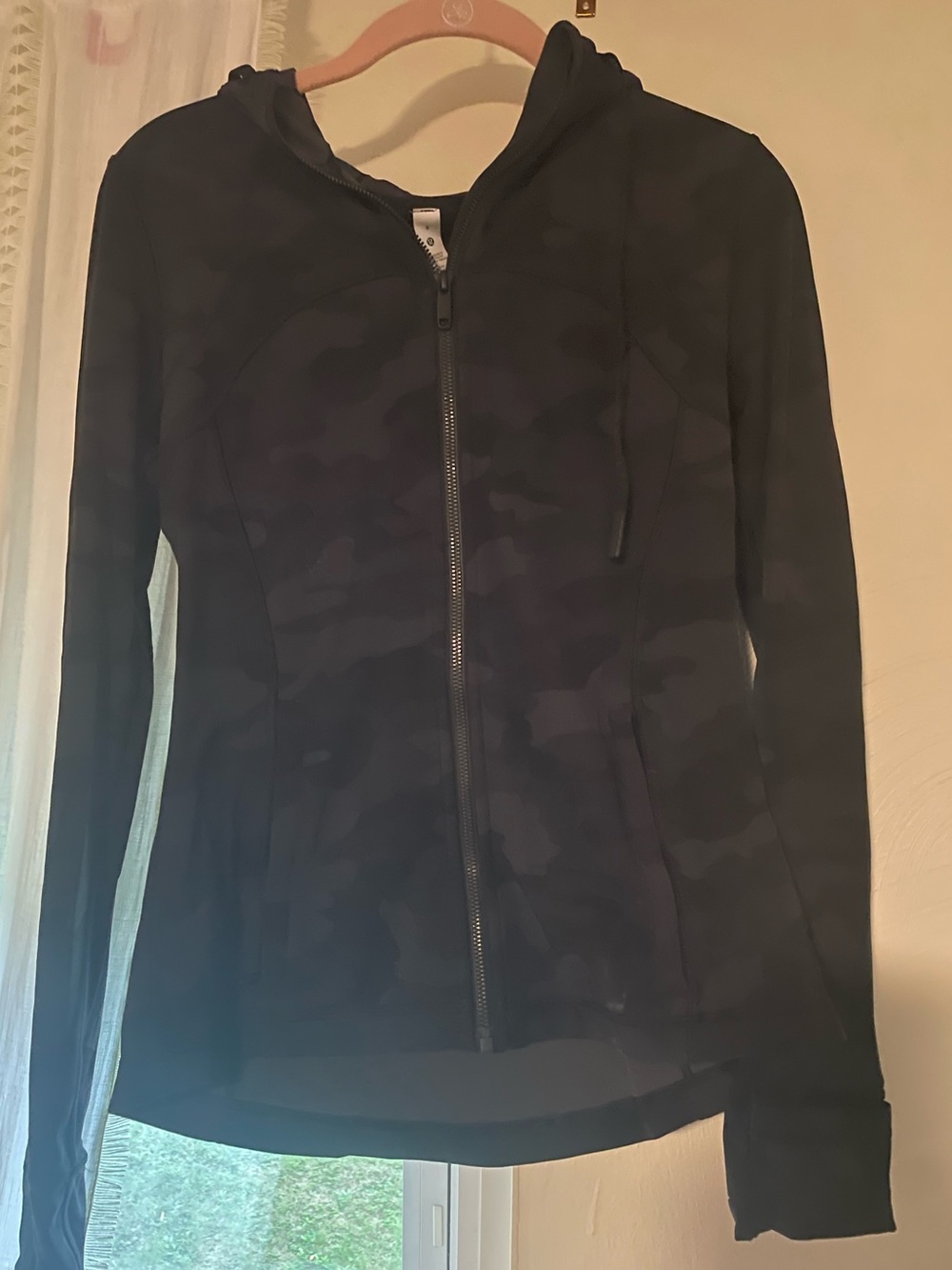 Lululemon Dark Camo Zip-Up Jacket